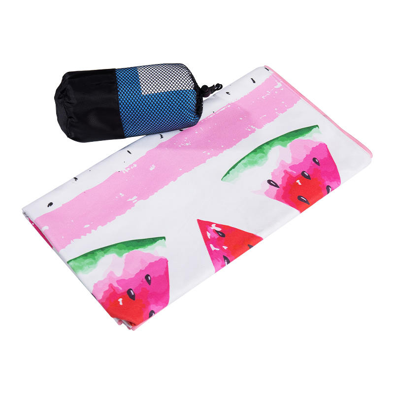Mikrofiber Hızlı Kuru plaj havlusu battaniye kum yok Büyük Yuvarlak Piknik Yoga Mat Masa Örtüsü 60 Inç Püsküller ile